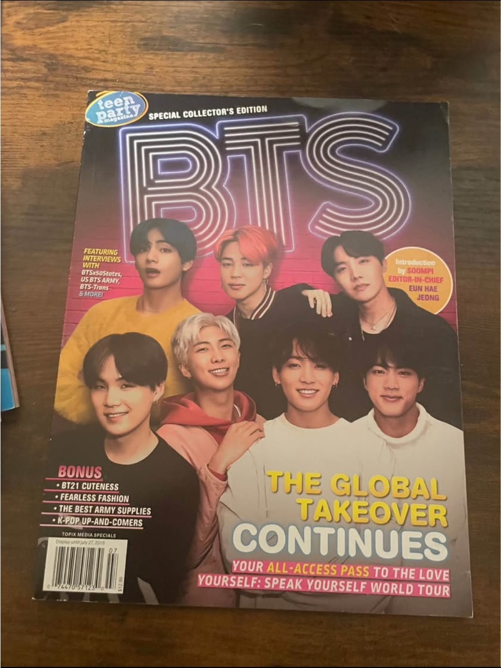 Teen party magazine BTS The global takeover continues